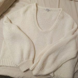 Crop sweater